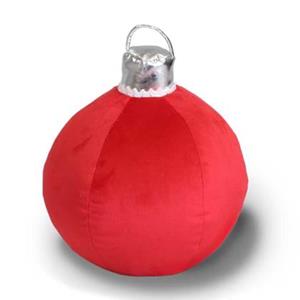 Unique Living Kussen Xmas Ball 25cm Ø Red