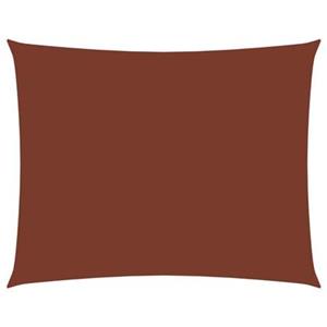 vidaXL Sonnensegel Oxford-Gewebe Rechteckig 2x3,5 m Terracotta-Rot 