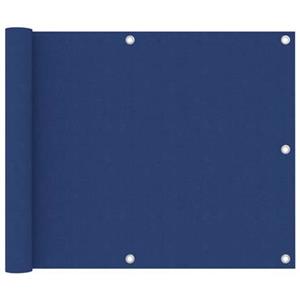VidaXL Balkonscherm 75x500 cm oxford stof blauw