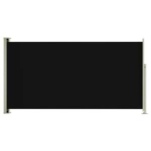 VidaXL Tuinscherm uittrekbaar 160x300 cm zwart