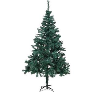 HI Weihnachtsbaum mit Metallständer Grün 210 cm 