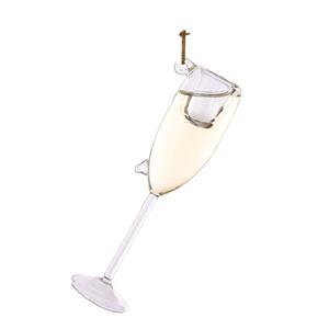 Kurt S. Adler Champagne Glass 4.25 Inch