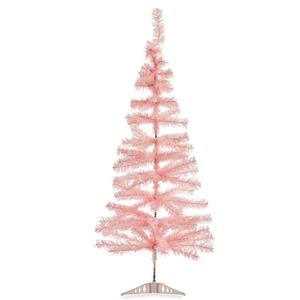 Arte r Kleine lichtroze kerstboom van 120 cm -