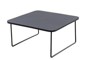 Yoi Taiyo coffee table 78x78x40cm. alu black