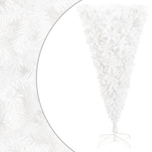 vidaXL Künstlicher Weihnachtsbaum mit Ständer Umgekehrt Weiß 210 cm 