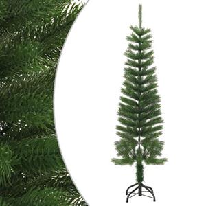 vidaXL Künstlicher Weihnachtsbaum mit Ständer Schlank 150 cm PE 