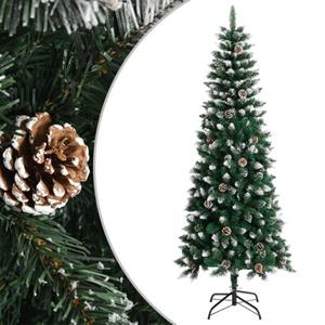vidaXL Künstlicher Weihnachtsbaum mit Ständer Grün 210 cm PVC 