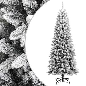 vidaXL Künstlicher Weihnachtsbaum Beschneit 180 cm PVC&PE 