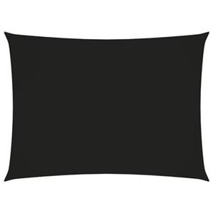 vidaxl Zonnescherm rechthoekig 2x3,5 m oxford stof zwart