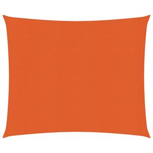 vidaXL Sonnensegel 160 g/m² Orange 3,6x3,6 m HDPE 