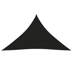VidaXL Zonnescherm driehoekig 4x4x5,8 m oxford stof zwart