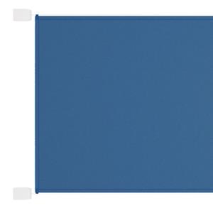vidaXL Senkrechtmarkise Blau 100x360 cm Oxford-Gewebe 