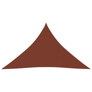 vidaXL Sonnensegel Oxford-Gewebe Dreieckig 4x4x5,8 m Terracotta-Rot 