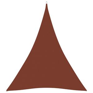 vidaXL Sonnensegel Oxford-Gewebe Dreieckig 4x5x5 m Terracotta-Rot 