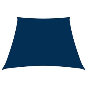 vidaXL Sonnensegel Oxford-Gewebe Trapezförmig 2/4x3 m Blau 