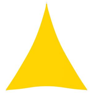 vidaXL Sonnensegel Oxford-Gewebe Dreieckig 5x6x6 m Gelb 