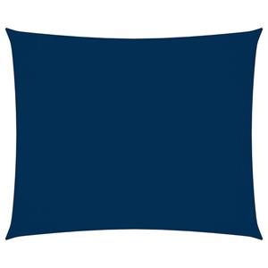 vidaXL Sonnensegel Oxford-Gewebe Rechteckig 3,5x4,5 m Blau 