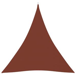 vidaXL Sonnensegel Oxford-Gewebe Dreieckig 6x6x6 m Terracotta-Rot 