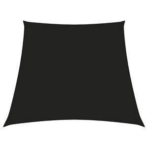 vidaXL Sonnensegel Oxford-Gewebe Trapezförmig 3/5x4 m Schwarz 