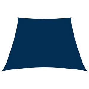 vidaXL Sonnensegel Oxford-Gewebe Trapezförmig 3/5x4 m Blau 