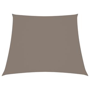 vidaXL Sonnensegel Oxford-Gewebe Trapezförmig 3/5x4 m Taupe 