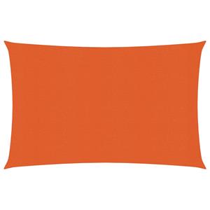 vidaXL Sonnensegel 160 g/m² Orange 2,5x4 m HDPE 