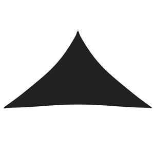vidaXL Sonnensegel Oxford-Gewebe Dreieckig 3,5x3,5x4,9 m Schwarz 