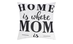 Kissen  Home is where Mom is ¦ weiß ¦ Maße (cm): B: 45  - Möbel Kraft