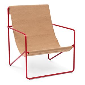 fermliving-collectie ferm LIVING-collectie Desert Chair - rood/zand