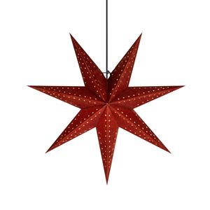 Markslöjd Hangende ster Embla, Ø 45 cm, fluwelen uitstraling