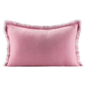 Leen Bakker Sierkussen Narbonne - roze - 35x50 cm