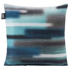 Woood Kaat Amsterdam sierkussen Sweep Sweater - blauw - 43x43 cm