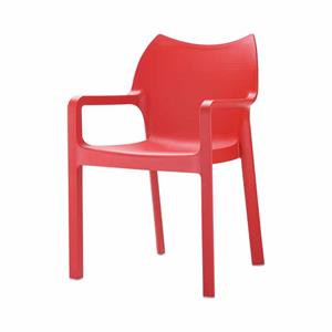 Industrielemeubelshop Stoel Diva Rood