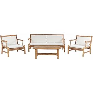 Beliani MAGGIORE Sofa set met tafel 67x82x148