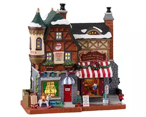 Santa's List Toy Shop Lemax Caddington Village Collection 2022
