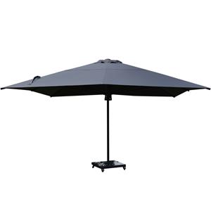 AVH-Outdoor Stintino parasol LED 400x400 cm antraciet