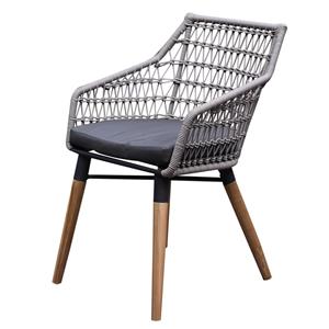 AVH-Outdoor Ribe dining tuinstoel rope teak poten