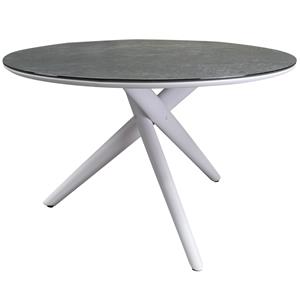 AVH-Outdoor New Valley dining tuintafel rond 120 cm wit