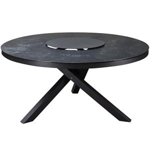 AVH-Outdoor New Valley dining tuintafel 150xH74 cm rond antraciet