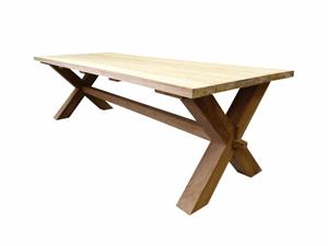 AVH-Outdoor Zambia dining tuintafel 200x100xH77 cm teak