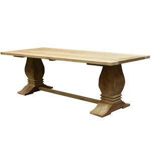 AVH-Outdoor Geneva old dining tuintafel 240x100xH77,5 cm teak