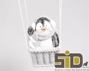 SID Pinguin in luchtballon l26b18 cm 