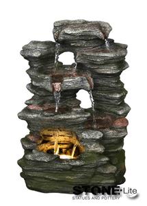 StonE'lite Fontein montana l24,5b17,5h36 cm Stone-Lite