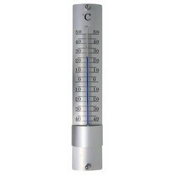 Hendrik Jan thermometer buiten - metaal - 21 cm - Buitenthermometers