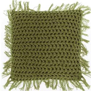 Unique Living  Kussen Tufo 45x45cm Olive Green