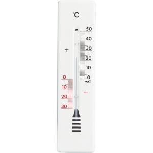 Express Buitenthermometer metaal wit 22.2 cm