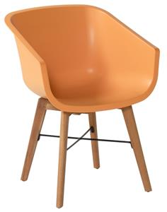 Hartman Amalia Woodleg Tuinstoel - Set Van 2 - Indian Orange