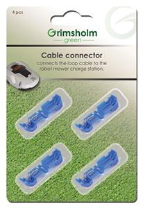 Grimshom Green Kabelconnector voor robotmaaier - 4 stuks
