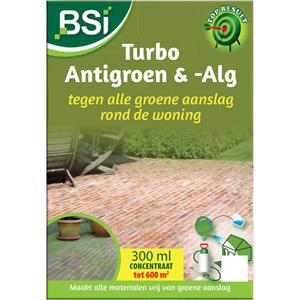 BSI Turbo Antigroen & -alg 300 ml, voor 600 m2