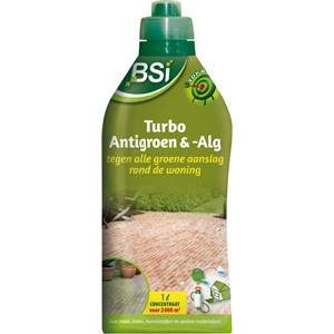 BSI Turbo Antigroen & -alg 1 liter, voor 2.000 m2